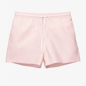 Pull&Bear Light Pink Athletic Shorts